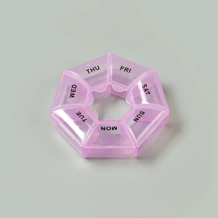 Portable 7-Day Pill Organizer