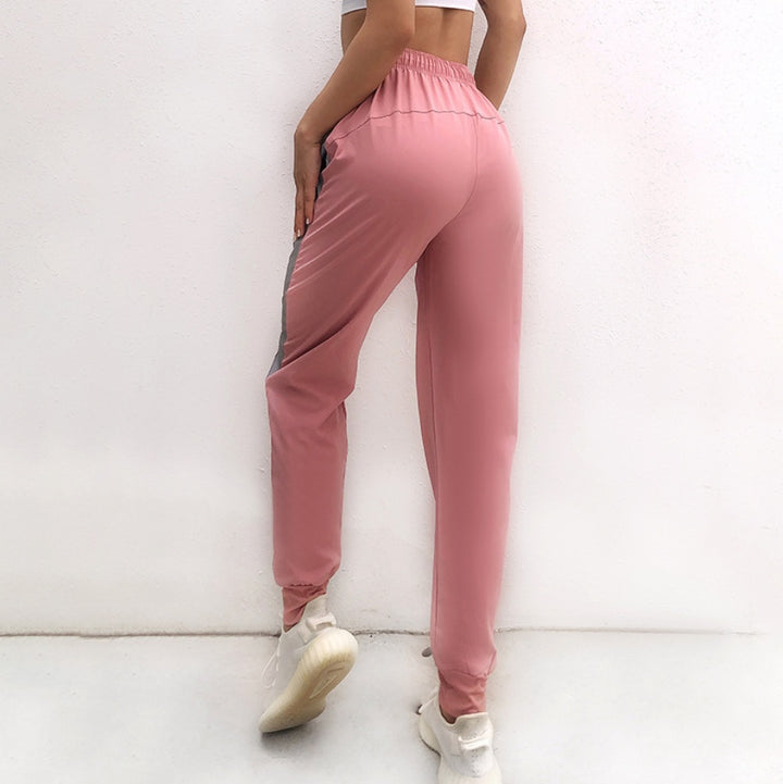 Side reflective night vision sweatpants