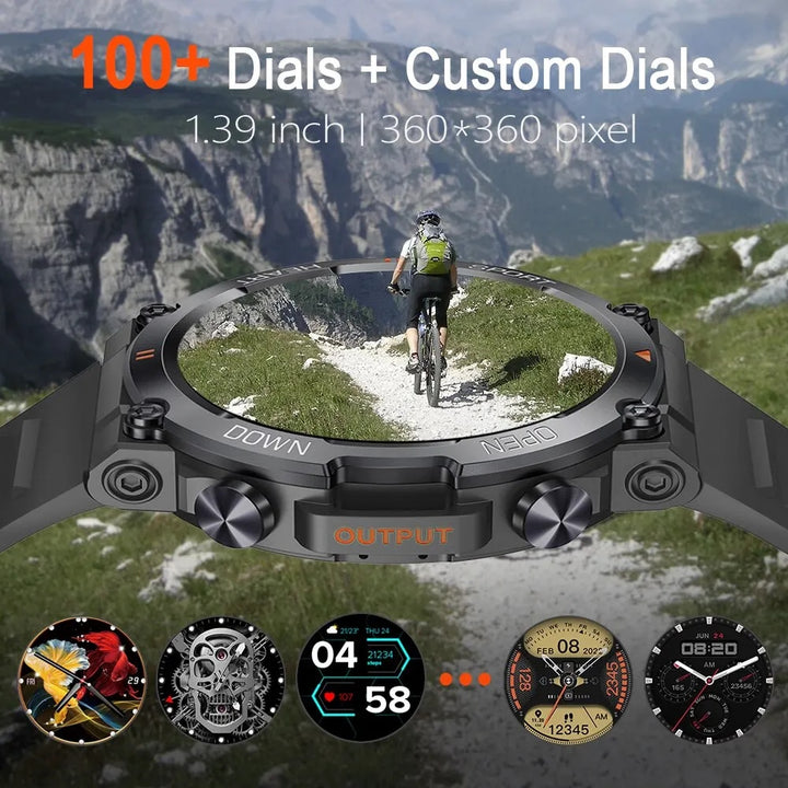 1.39" HD Touch Screen Smart Watch