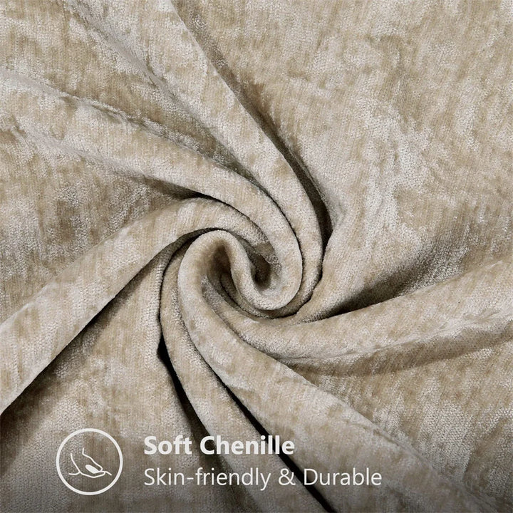 Soft Chenille Velvet Throw Pillow Cover