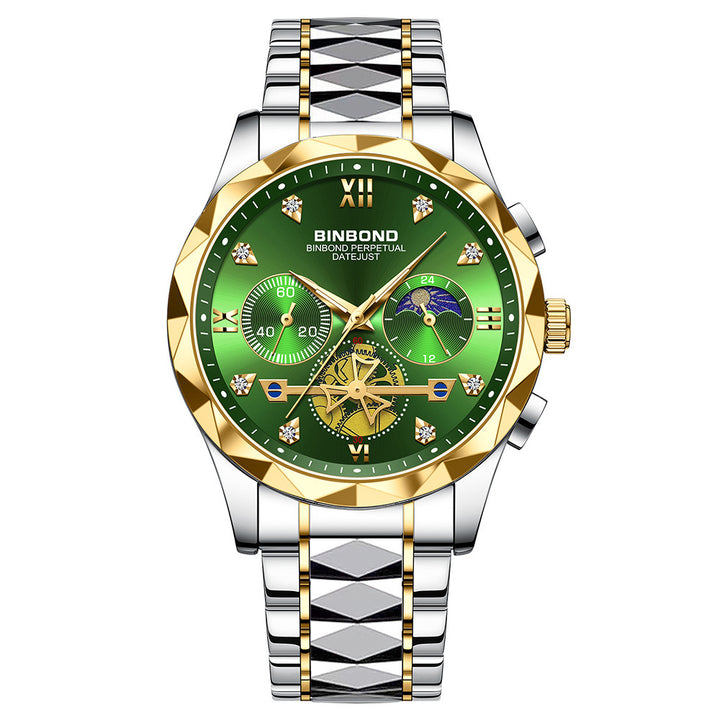 Men's Casual Multi-function Quartz Watch