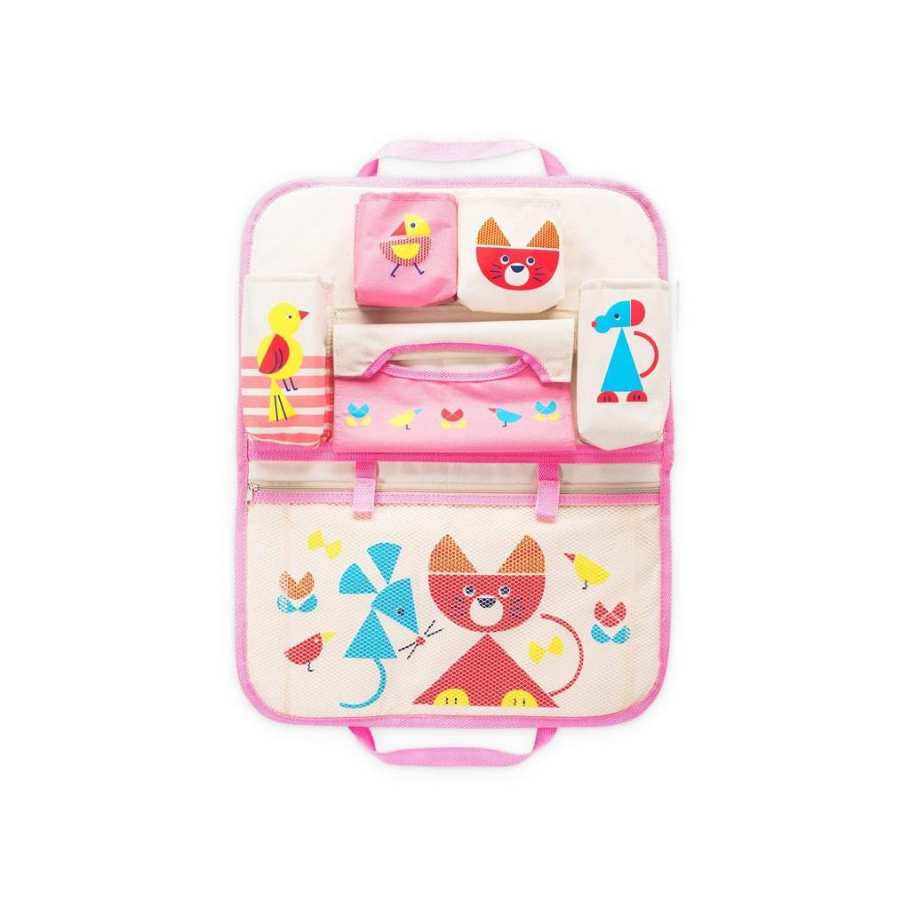 Pink Backseat Organizer For Kids - MRSLM
