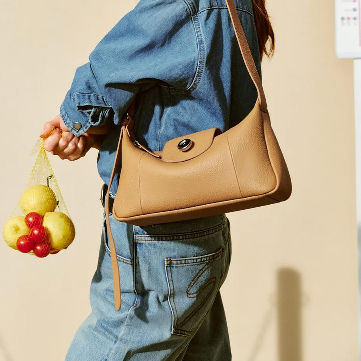 Luxe Leather Crossbody Women's Shoulder Bag