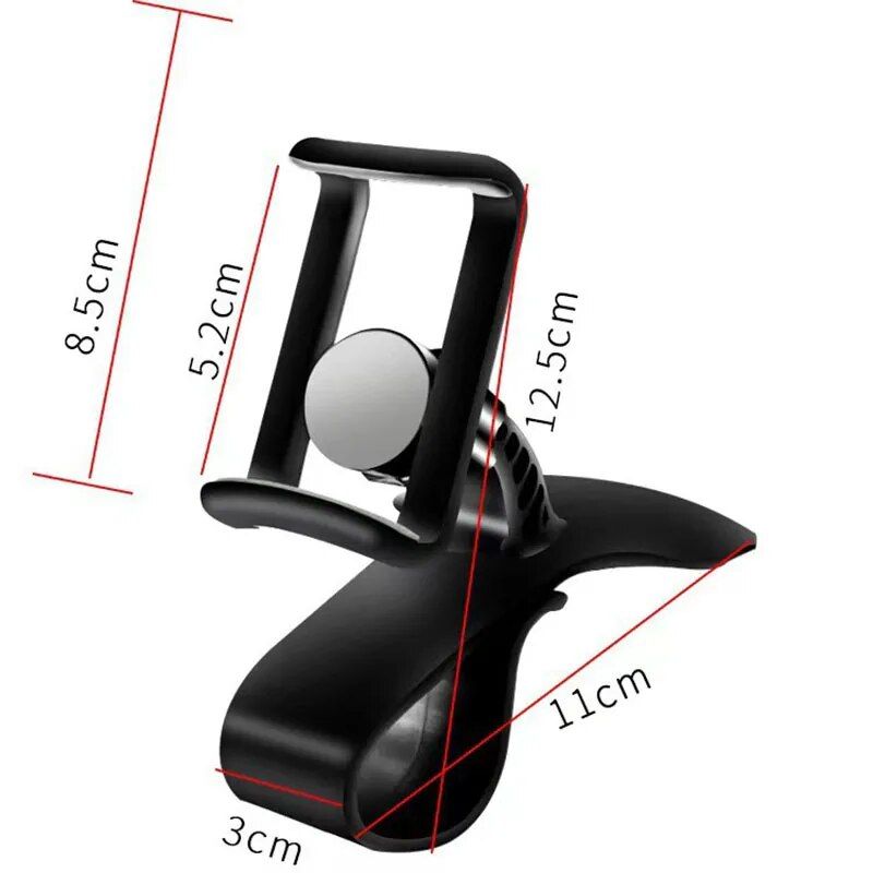 Universal Dashboard Clip Mount Mobile Car Phone Holder