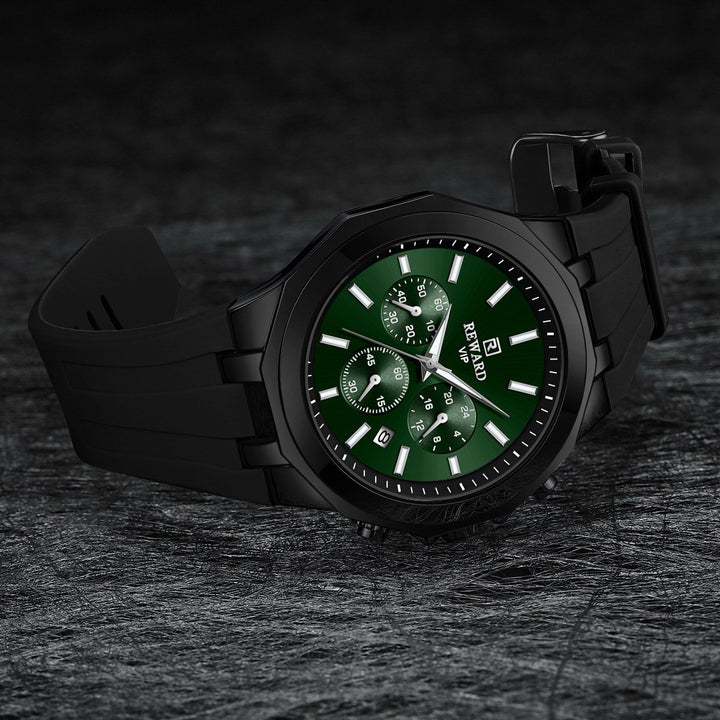 Silicone Band Quartz Sports Men's Watch