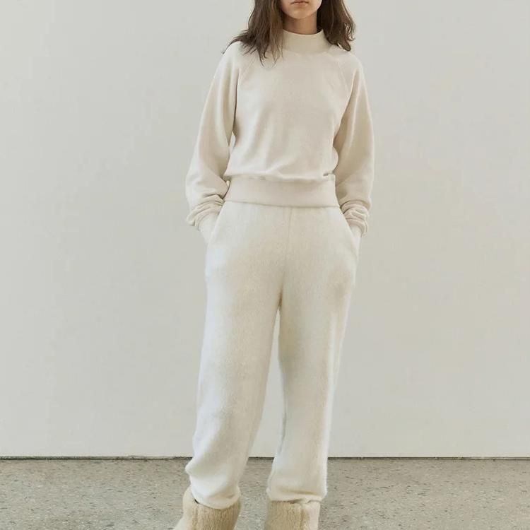 Chic Turtleneck Cotton Hoodie for Women