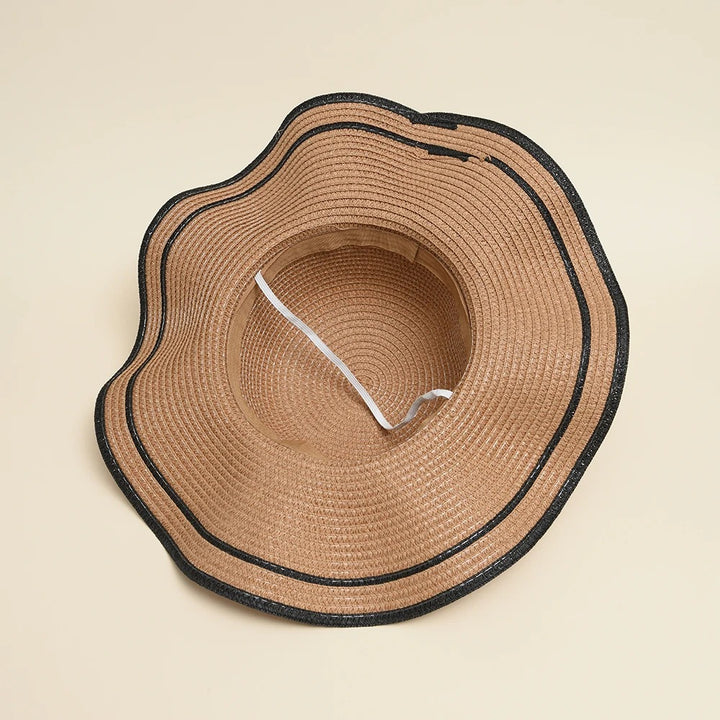 Bowknot Straw Sun Hat