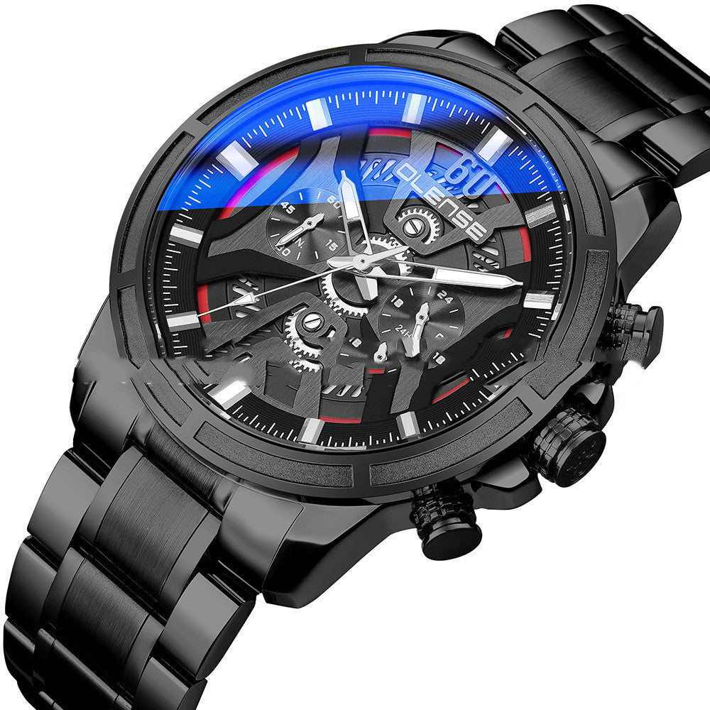 Men's Watch Quartz Multifunction Analog