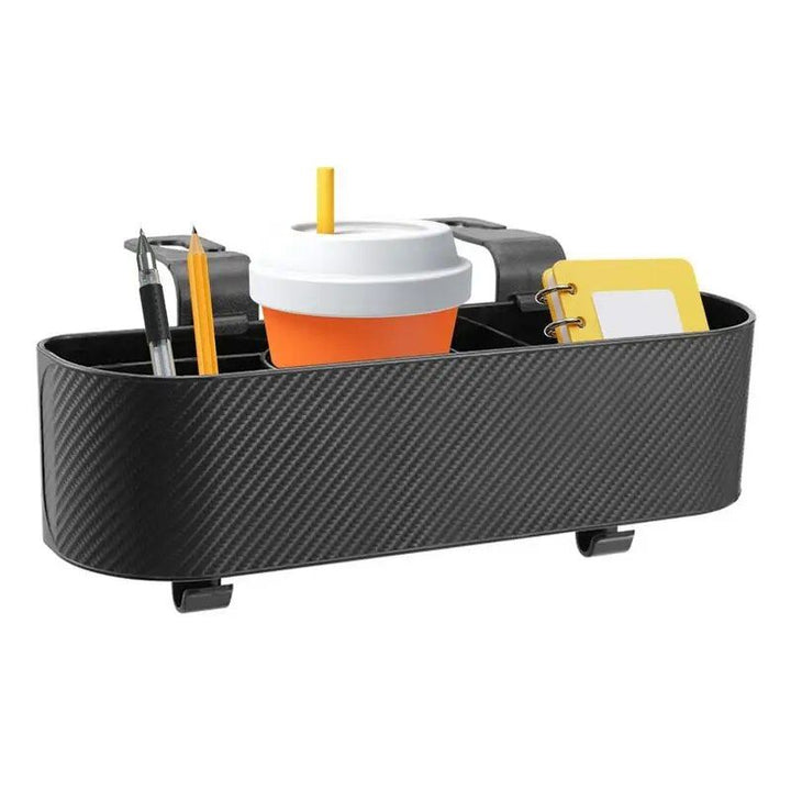 Car Seat Organizer with Cup Holder and Storage Tray - Universal Fit for Most Cars