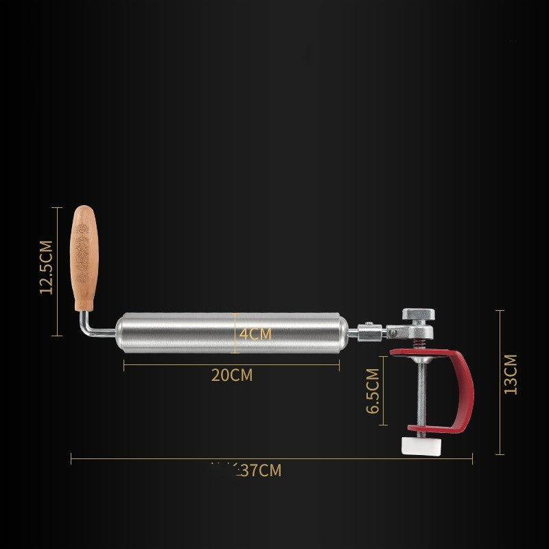 304 Stainless Steel Fixed Roller Type Rolling Pin Household Roller Face Stick