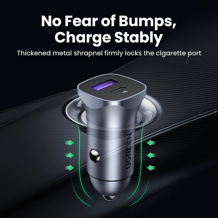 Car Charger Type C Fast USB Charger