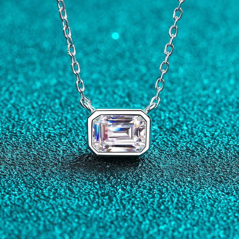 Women's Sugar Mosonite 925 Sterling Silver Necklace