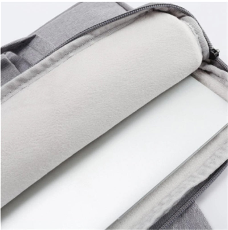 Pure Color Fashion Simple Portable Laptop Bag