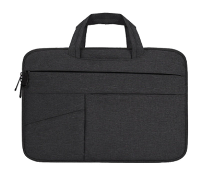 Pure Color Fashion Simple Portable Laptop Bag