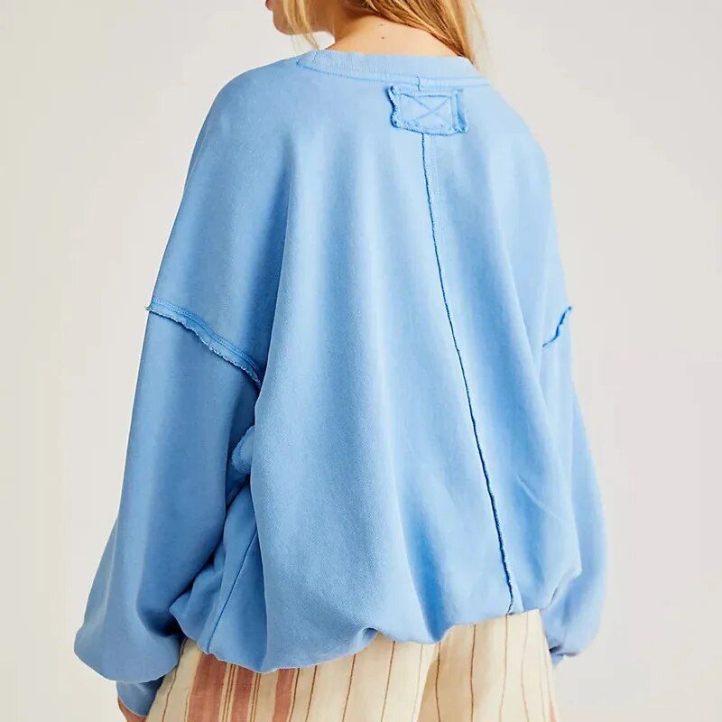 Women's Oversized Long Sleeve Hoodie