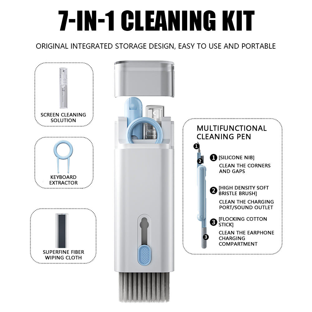 Multi-Purpose 7-in-1 Electronics Cleaning Kit