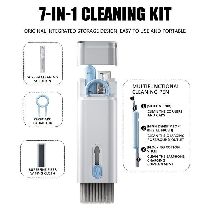 Multi-Purpose 7-in-1 Electronics Cleaning Kit
