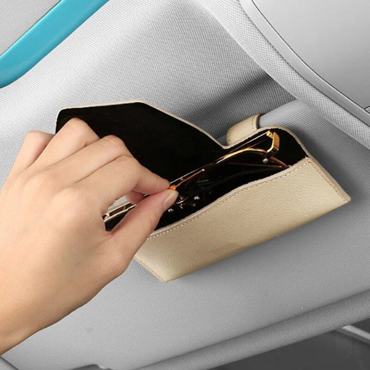 Universal Car Sun Visor Glasses and Accessories Holder