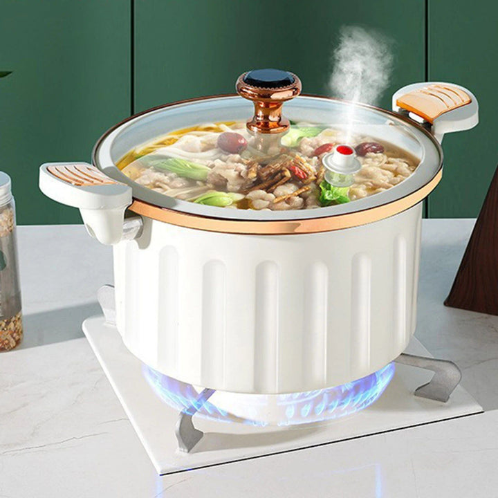 8L Multi-Functional Enamel Micro Pressure Pot