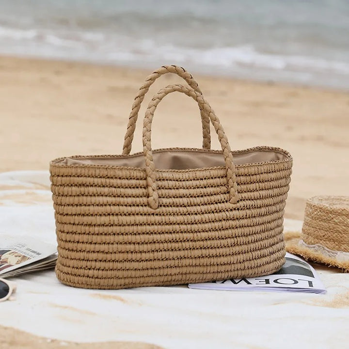 Straw Tote Bag