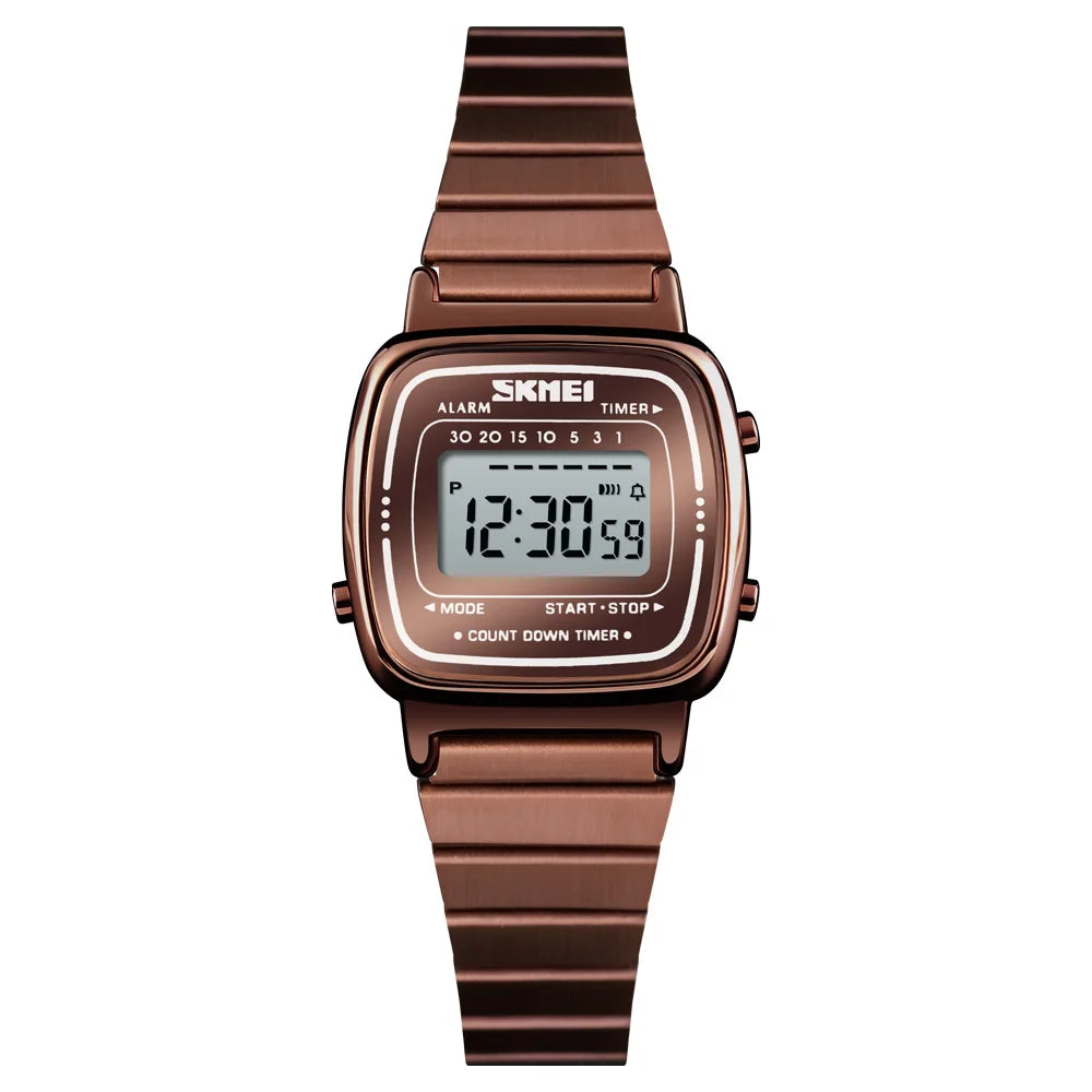 Luxury Gold Digital Watch