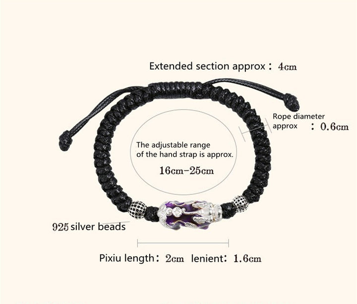 Temperature Sensing Color-changing Bracelet Pixiu Men's Bracelet