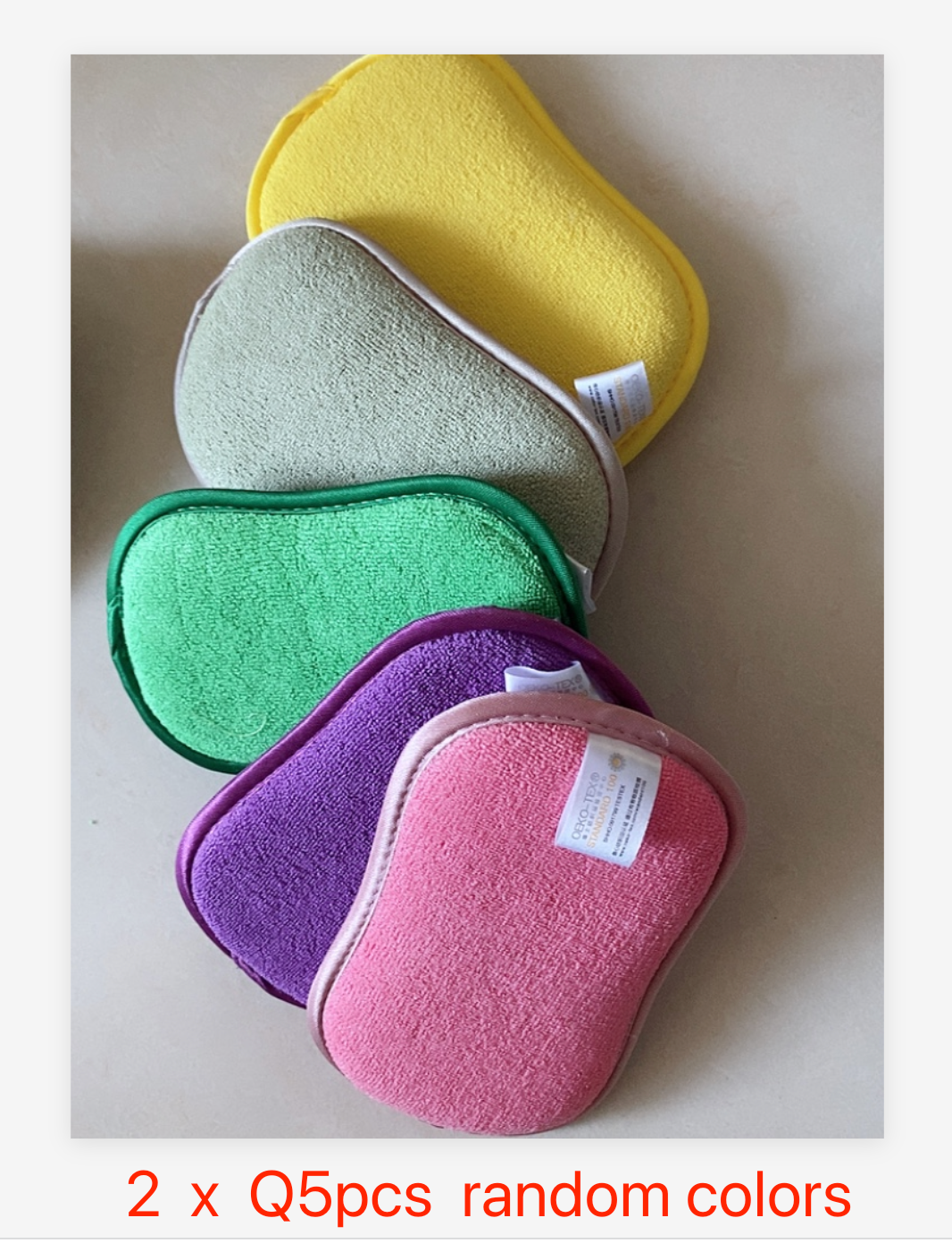 Magic Microfiber Dual Action Scrubbing Cleaning Sponge