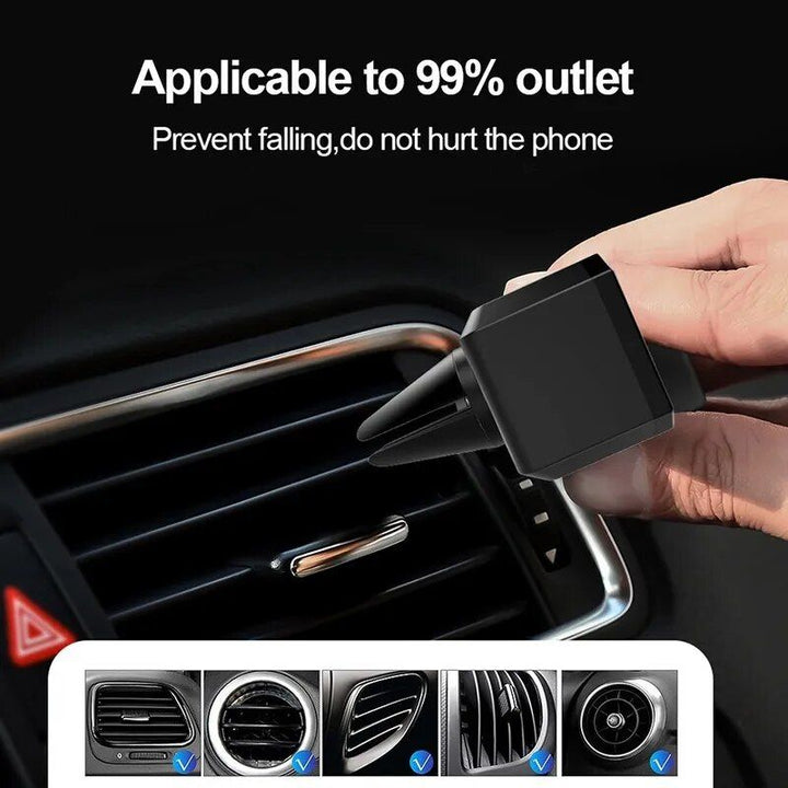 Universal Blue Air Vent Car Phone Mount for 4-6" Devices