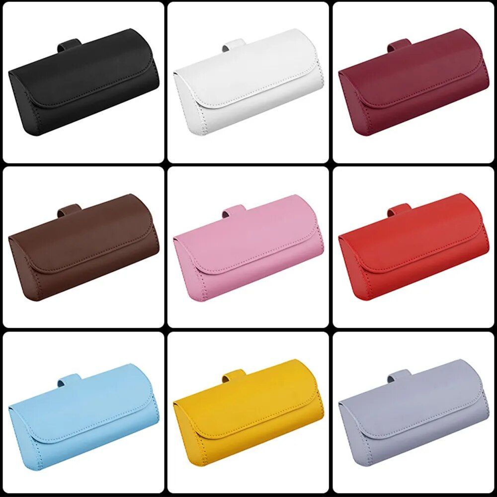 Car Sun Visor Sunglasses Case Clip