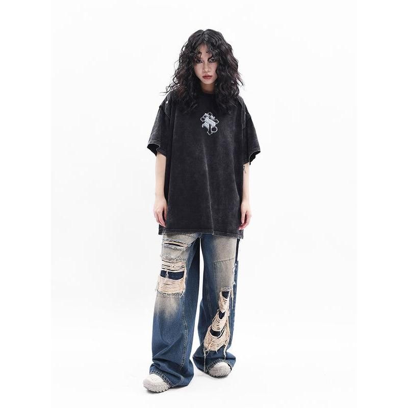 Graphic Print Oversized T-Shirt