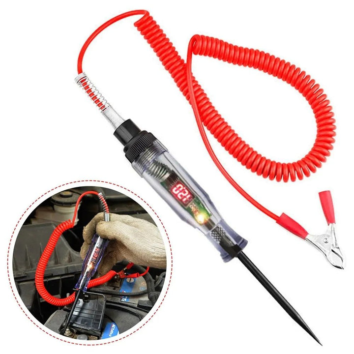 High-Quality Automotive Circuit Tester for Trucks: 6V-24V Voltage Diagnostic Probe Pen