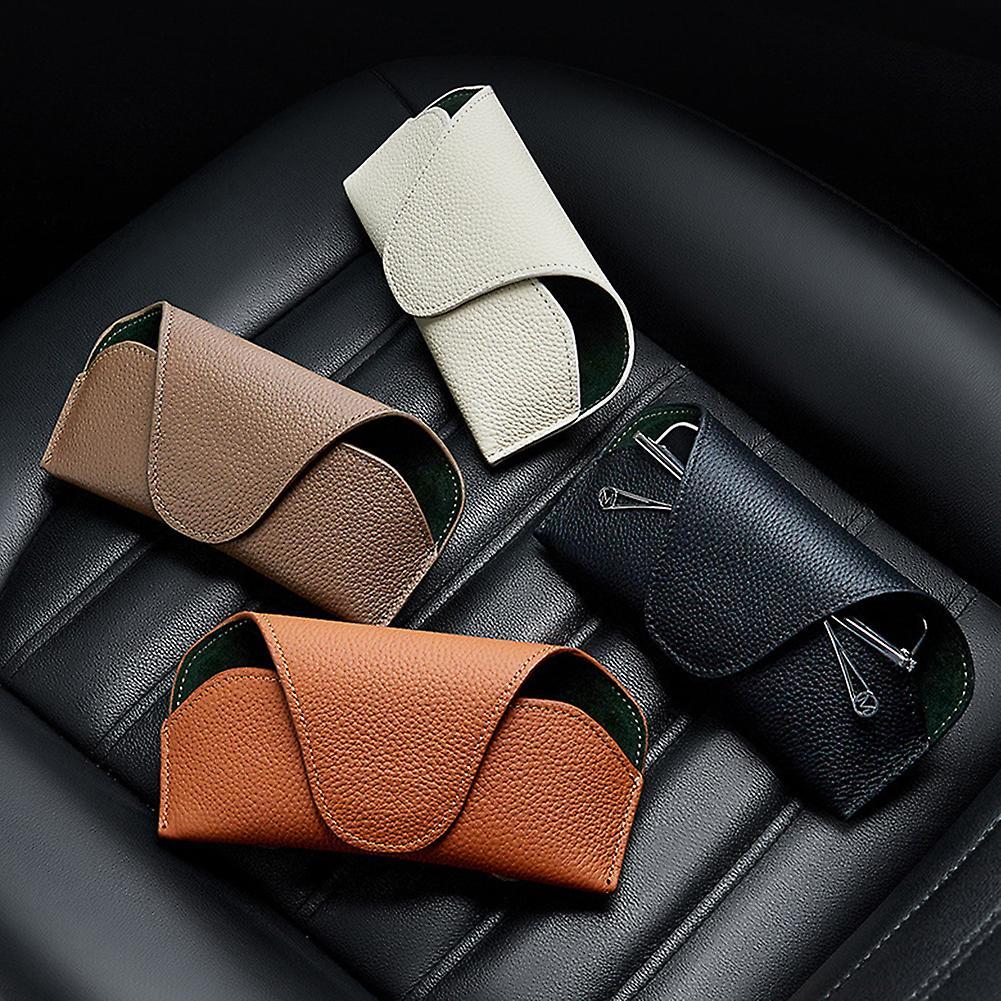 Multi-Function Car Sun Visor Glasses Storage Case