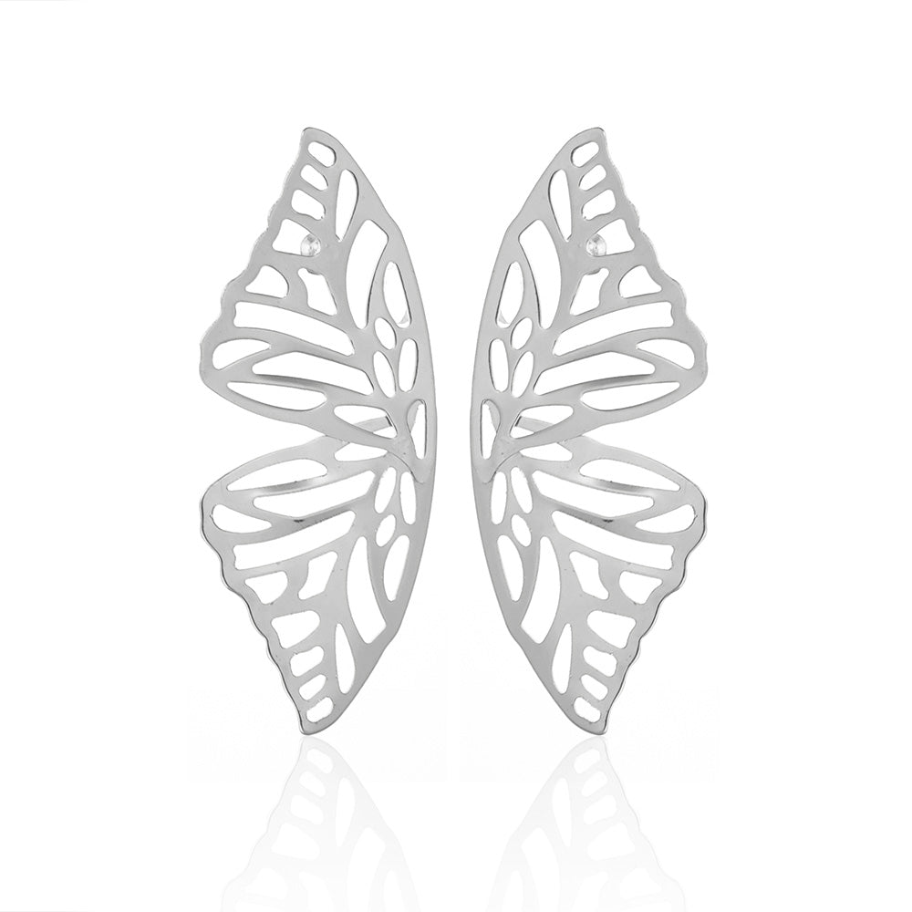 Angel Wing Butterfly Stud Earrings for Women