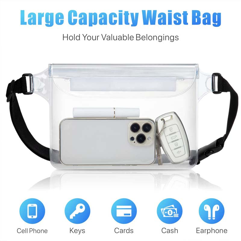 Waterproof Mobile Phone Waist Bag for Beach and Outdoor Activities