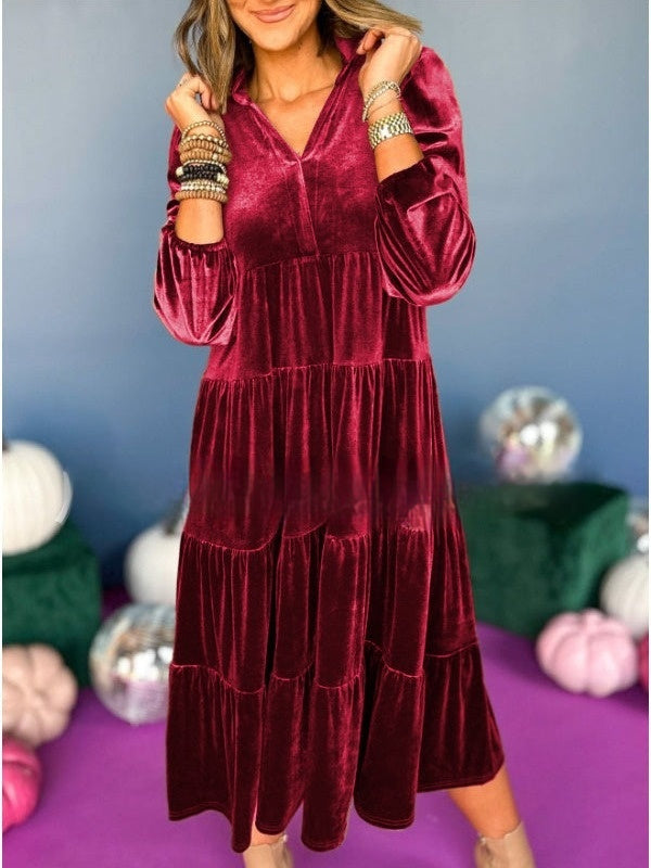 Autumn And Winter New Loose Dress Women