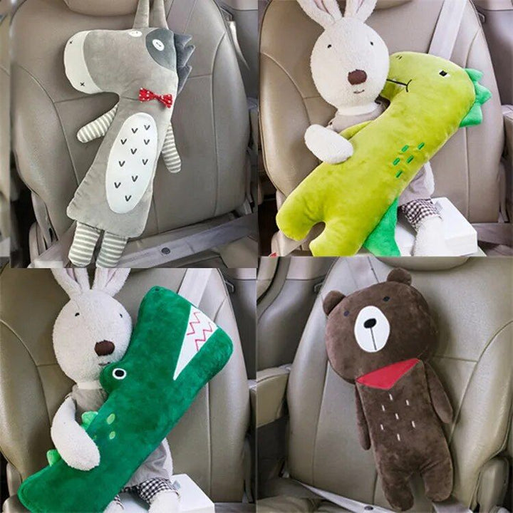 Kids Comfort Car Seat Belt Doll Pillow