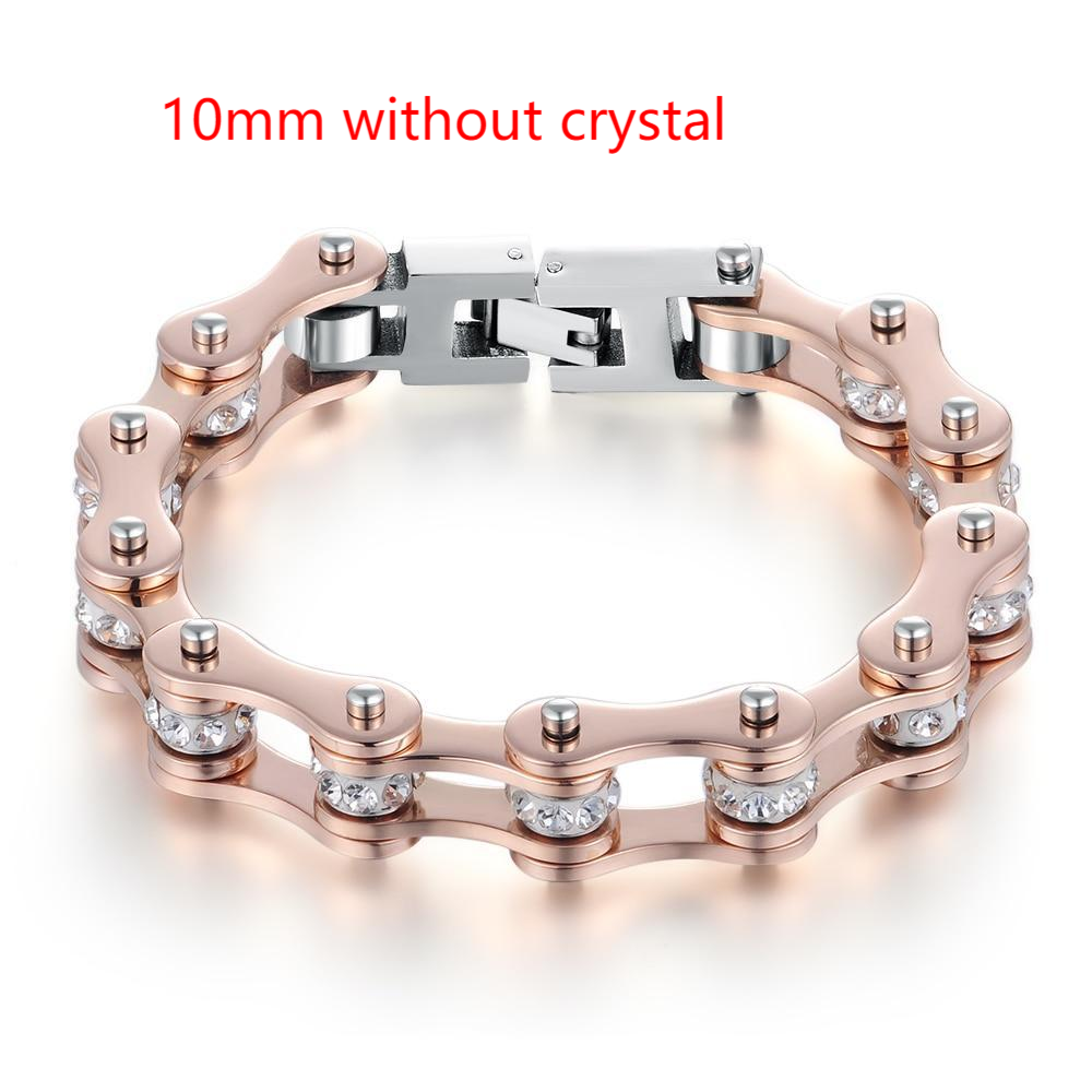 Simple Men's Titanium Steel Bicycle Bracelet