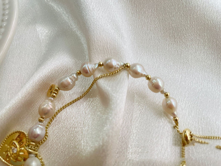 Love Freshwater Pearl Fashion Bracelet