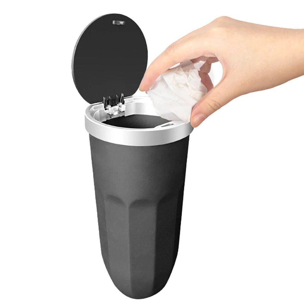 Compact Car Cup Holder Trash Can: A Sleek Organizer for Every Vehicle