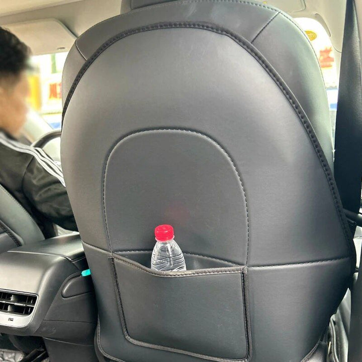 Luxury Microfiber Leather Car Seat Back Protector Pads