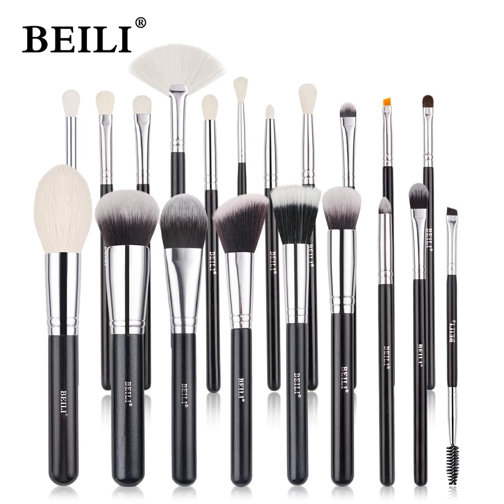 Professional 30PCS Black Makeup Brushes Set