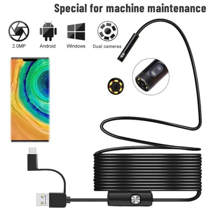 High-Definition Endoscope for Car Inspection