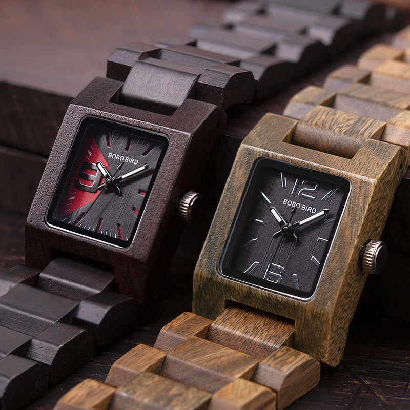 Wood watch