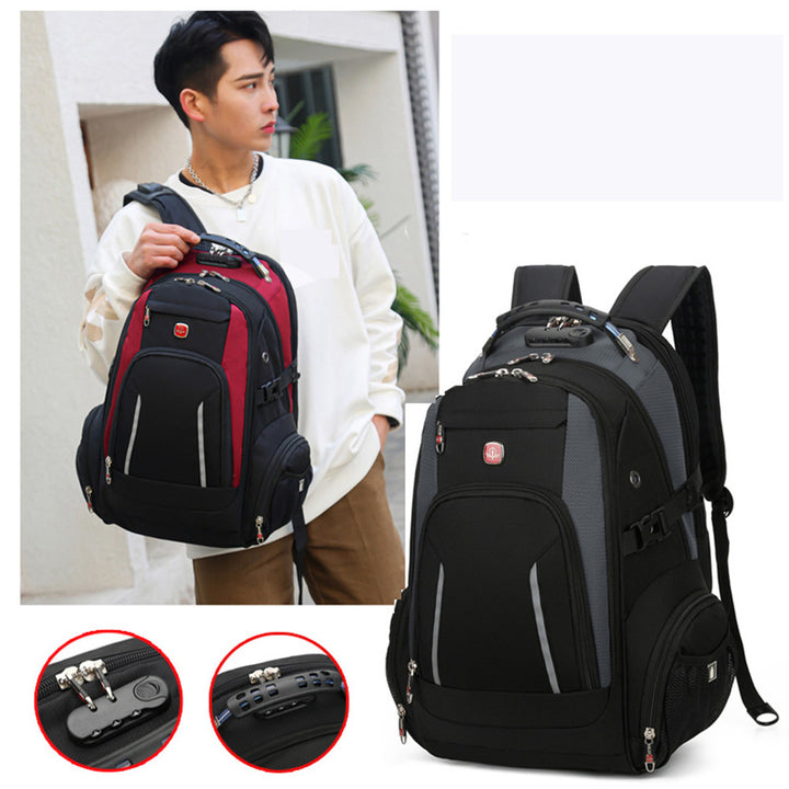 Multifunctional Backpack Waterproof And Wear-resistant Oxford Cloth