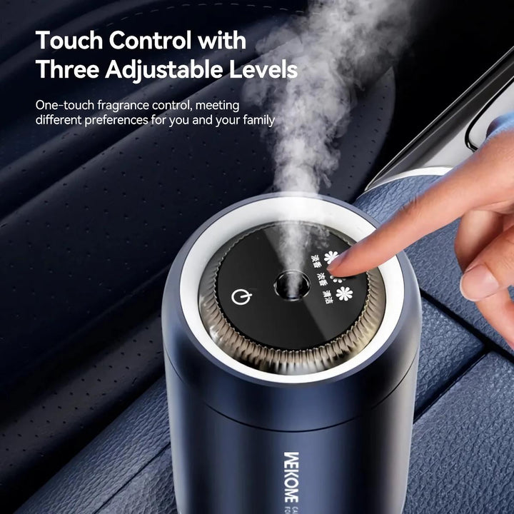 Smart Black Touch Control Car Diffuser & Air Purifier