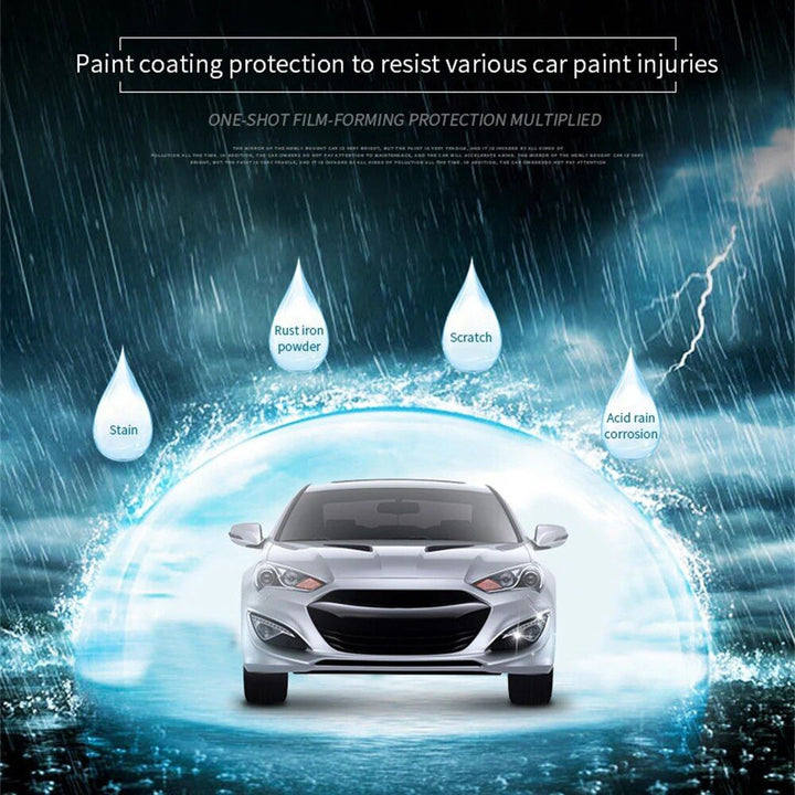 Nano Ceramic Car Coating Kit: Liquid Spray Polish Wax for Auto Detailing