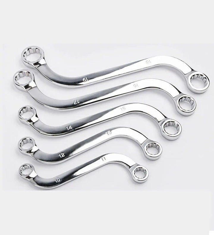 5-Piece S-Type Allen Wrench Set - Double-Ended Spanner Tool Kit