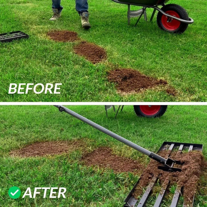 Premium Lawn Leveling Rake