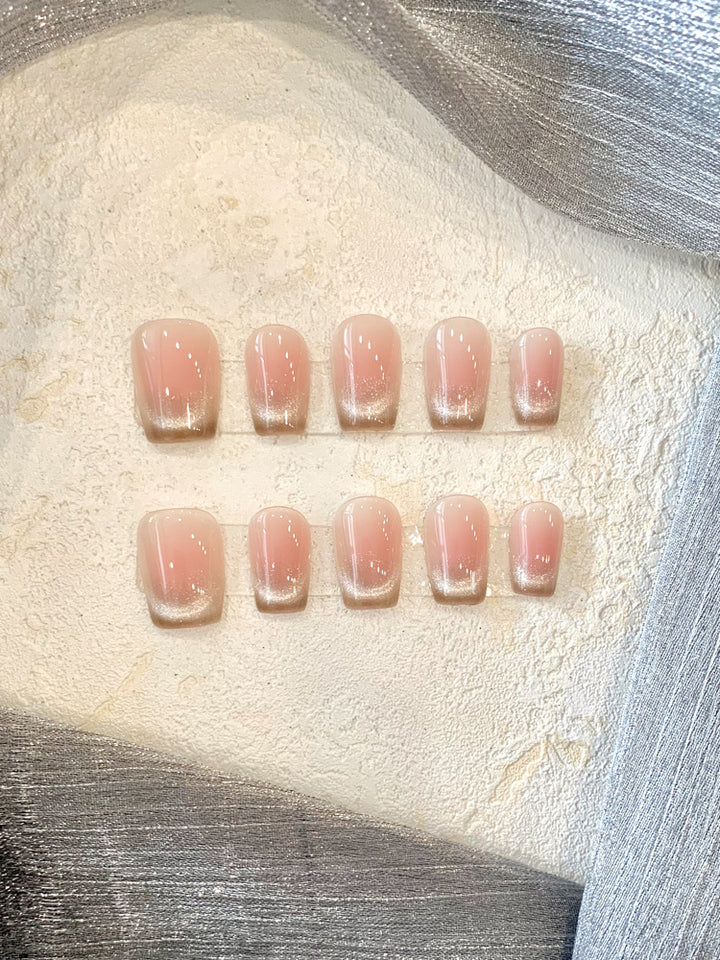French Retro Gradient Nail Stickers