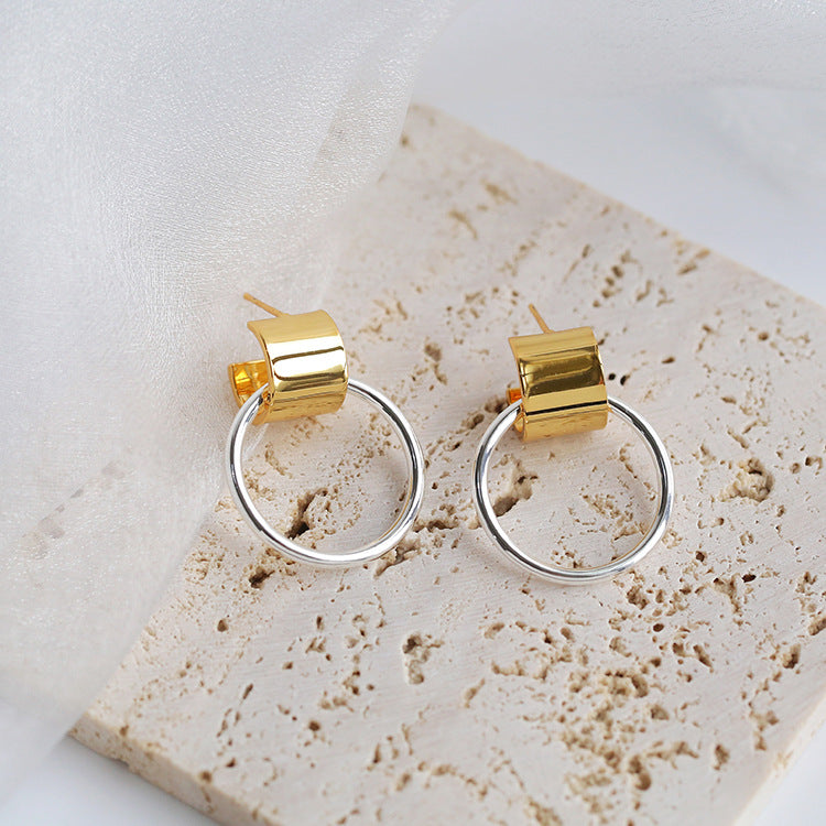 Simple Fashion Temperament Geometric Retro Trend Earrings